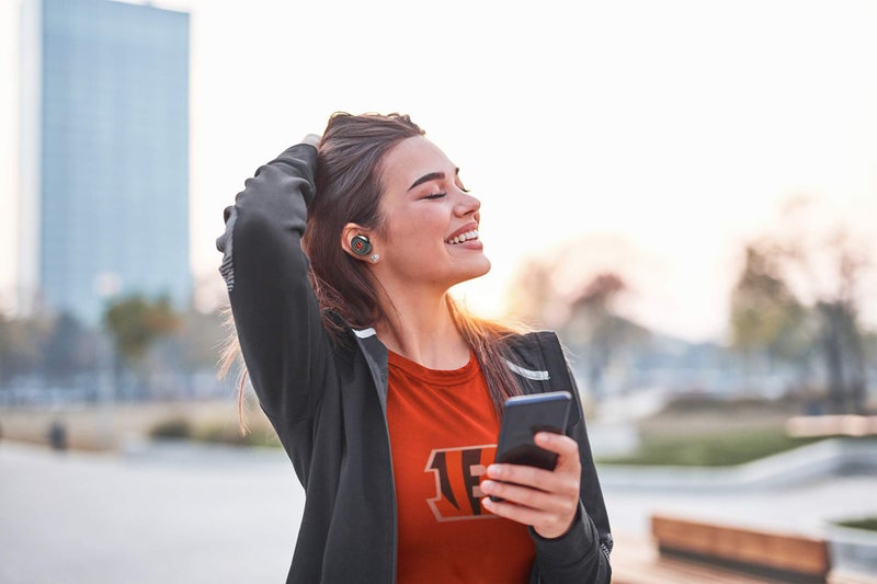 SOAR NFL True Wireless Earbuds, Cincinnati Bengals - Image 3